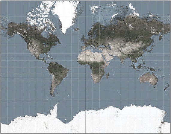 Earth map
